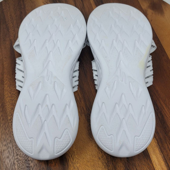 Skechers Goga Mat Strappy Slip In White Sandals 9 - Picture 7 of 7